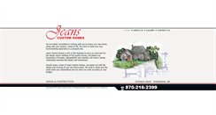 Desktop Screenshot of jeanscustomhomes.com
